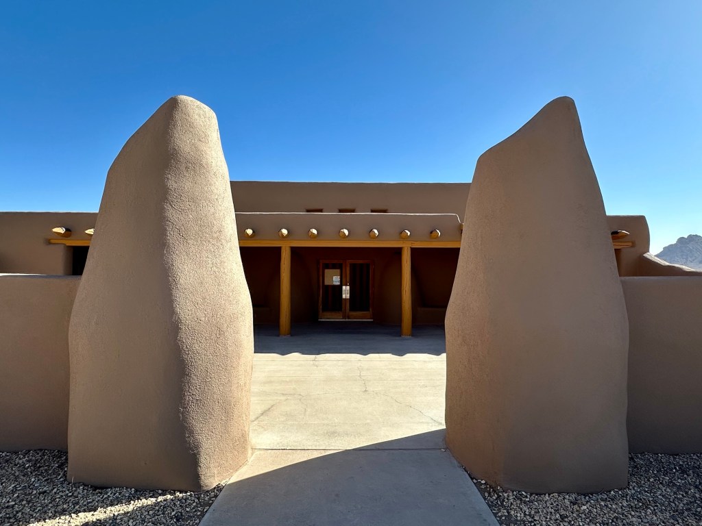 Visitor center at Rockhound State Park in Deming, New Mexico. Picture by Happy Vegan Campers.