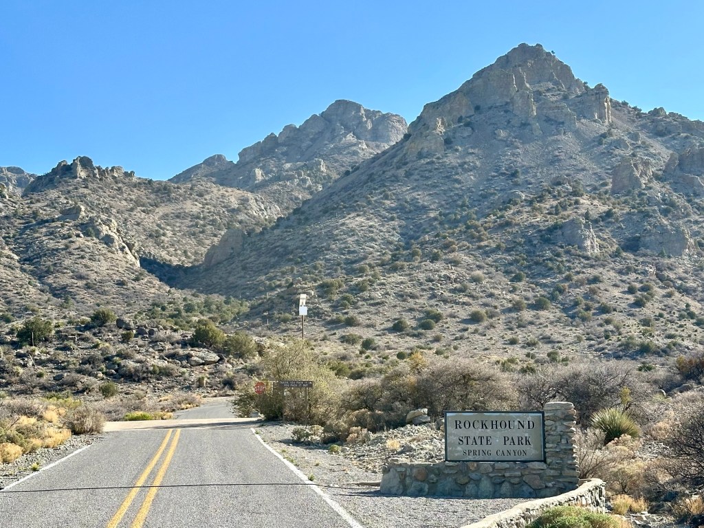 Rockhound State Park in Deming, New Mexico. Picture by Happy Vegan Campers.