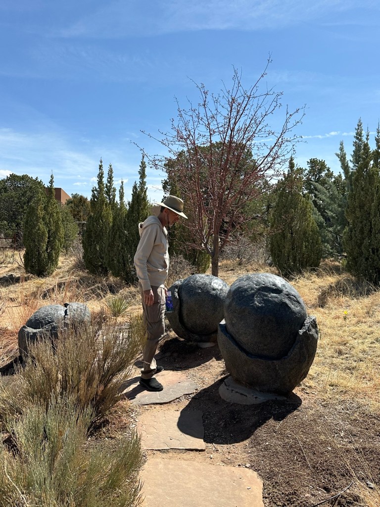 Santa Fe Botanical Garden in Santa Fe, New Mexico. Picture by Happy Vegan Campers.