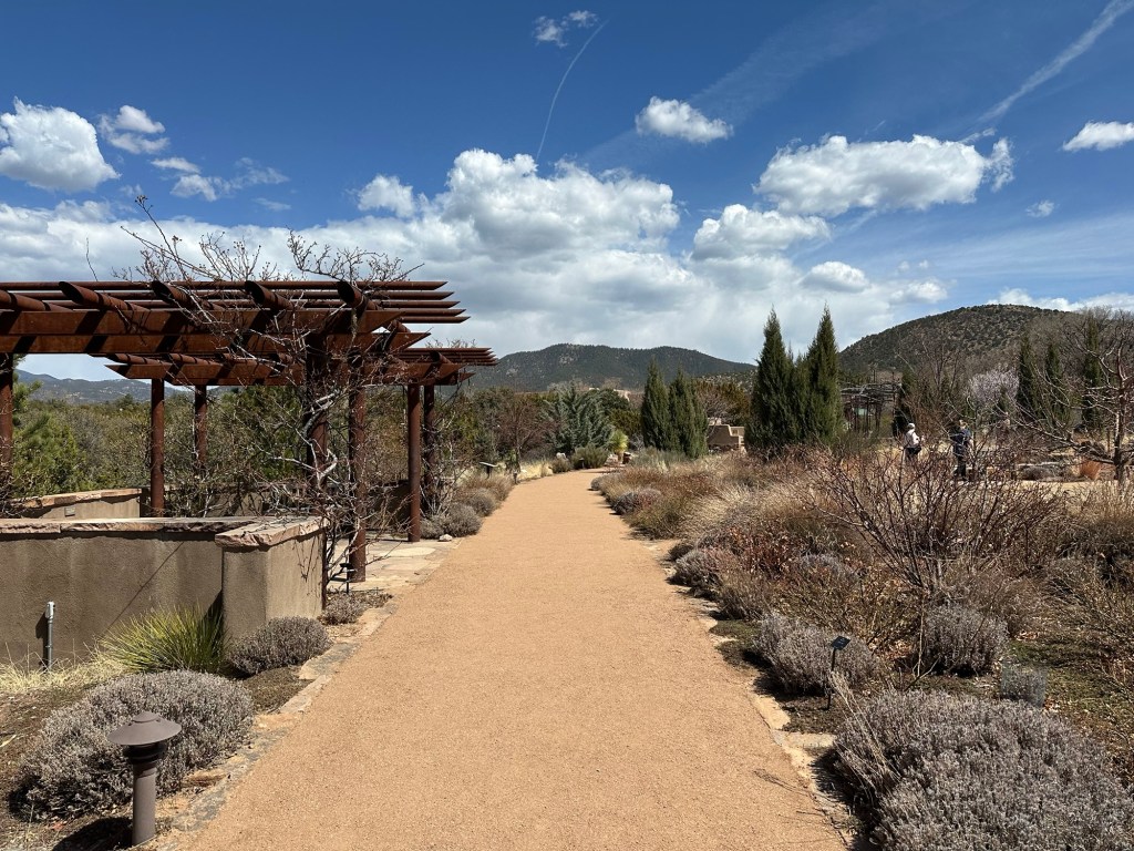Santa Fe Botanical Garden in Santa Fe, New Mexico. Picture by Happy Vegan Campers.