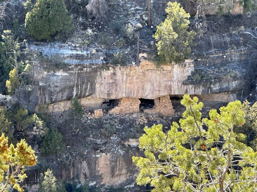 Walnut Canyon National Monument in Flagstaff, Arizona. Picture by Happy Vegan Campers.