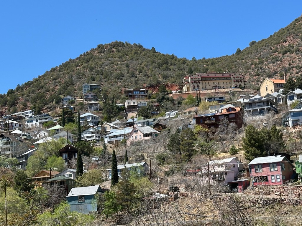 Jerome, Arizona. Picture by Happy Vegan Campers.