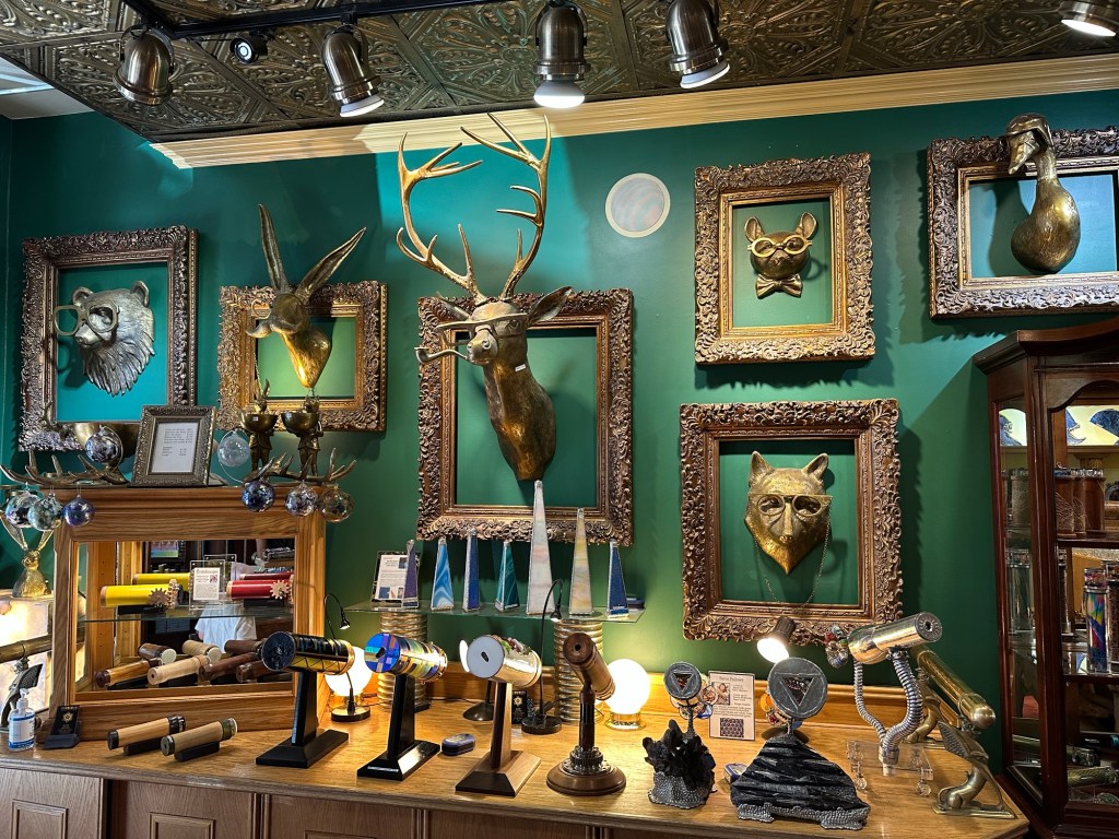 Nellie Bly's Kaleidoscopes in Jerome, Arizona. Picture by Happy Vegan Campers.