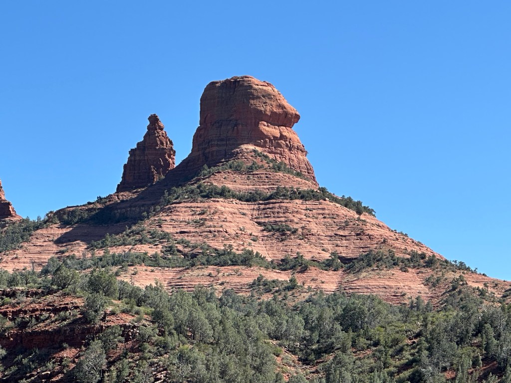 View from 89A north of Sedona, Arizona. Picture by Happy Vegan Campers.