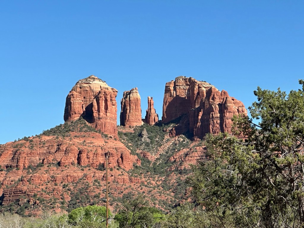 Cathedral Rock in Sedona, Arizona. Picture by Happy Vegan Campers.