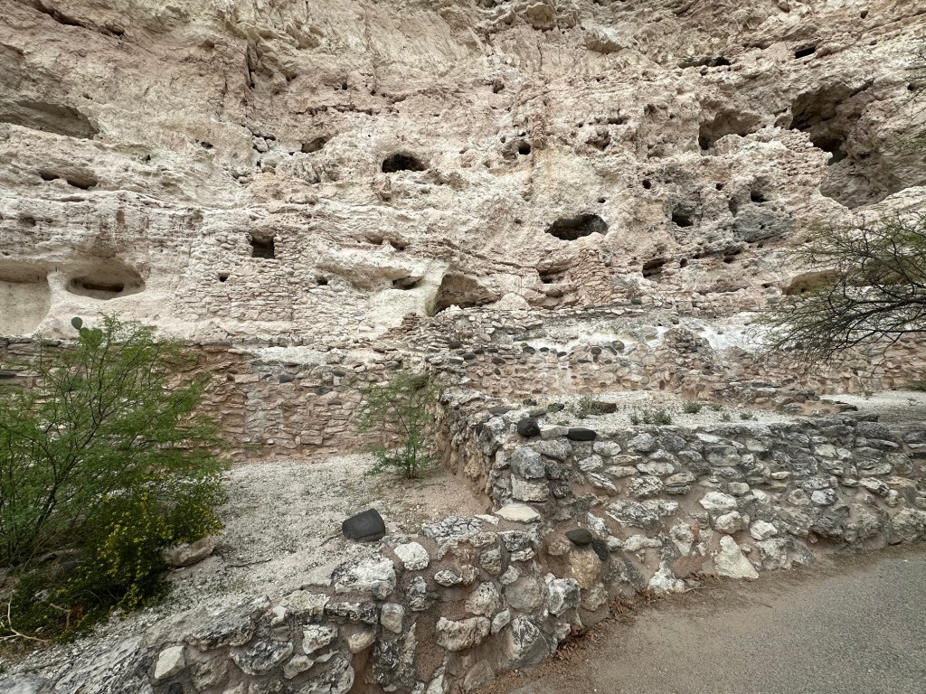 Montezuma Castle in Camp Verde, Arizona. Picture by Happy Vegan Campers.