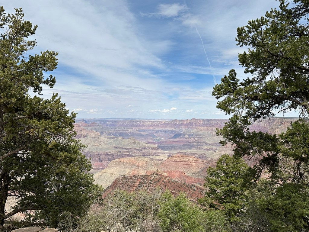 Grand Canyon South Rim in Grand Canyon Village, Arizona. Picture by Happy Vegan Campers.