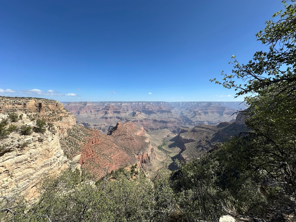 Grand Canyon South Rim in Grand Canyon Village, Arizona. Picture by Happy Vegan Campers.