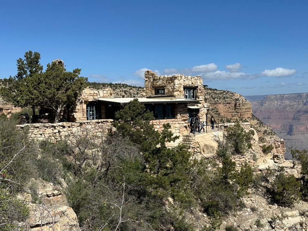 Lookout Studio in Grand Canyon Village, Arizona. Picture by Happy Vegan Campers.