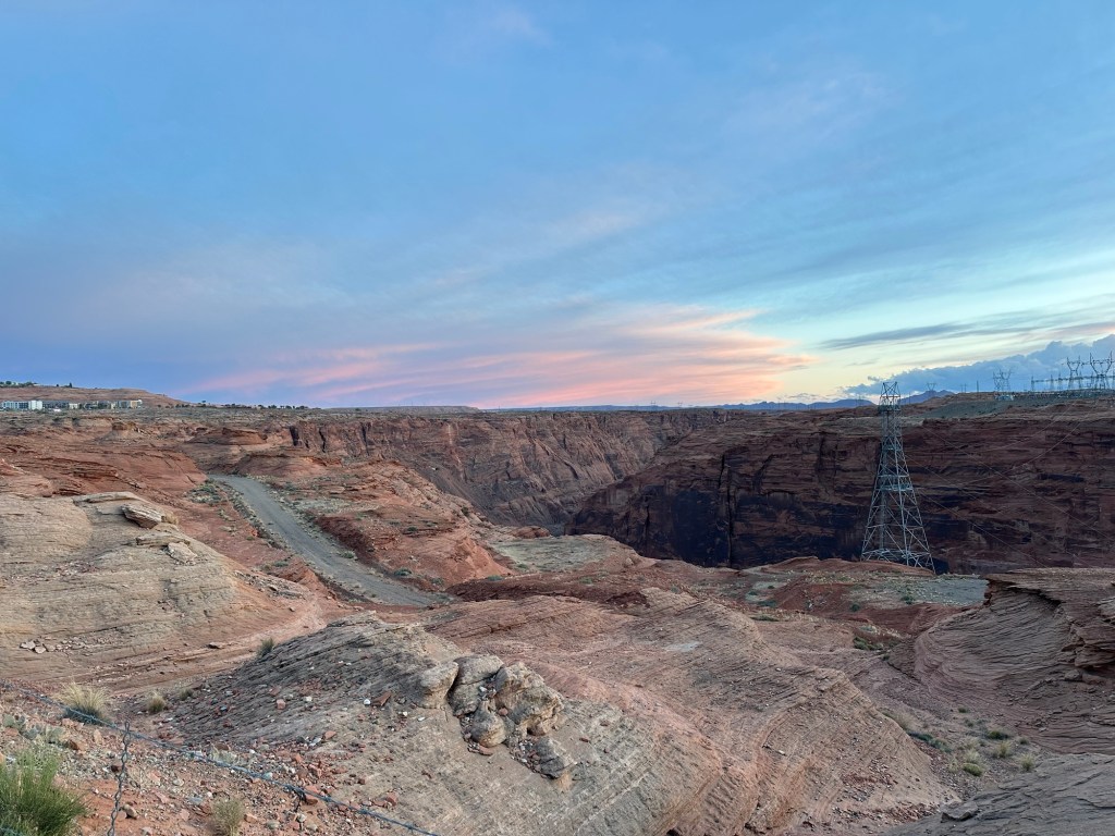 Page, Arizona. Picture by Happy Vegan Campers.