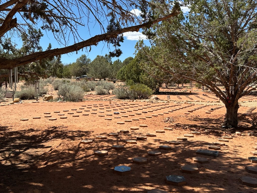 Pet cemetery at Best Friends Animal Sanctuary in Kanab, Utah. Picture by Happy Vegan Campers.