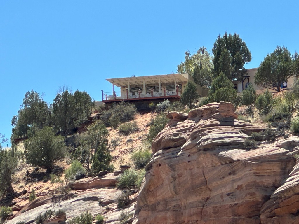 Angel Village Cafe at Best Friends Animal Sanctuary in Kanab, Utah. Picture by Happy Vegan Campers.