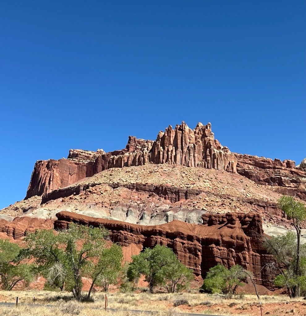Capital Reef National Park in Torrey, Utah. Picture by Happy Vegan Campers.