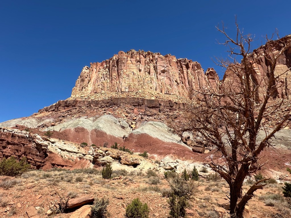 Capital Reef National Park in Torrey, Utah. Picture by Happy Vegan Campers.