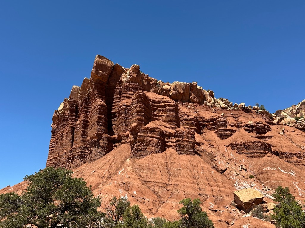 Capital Reef National Park in Torrey, Utah. Picture by Happy Vegan Campers.