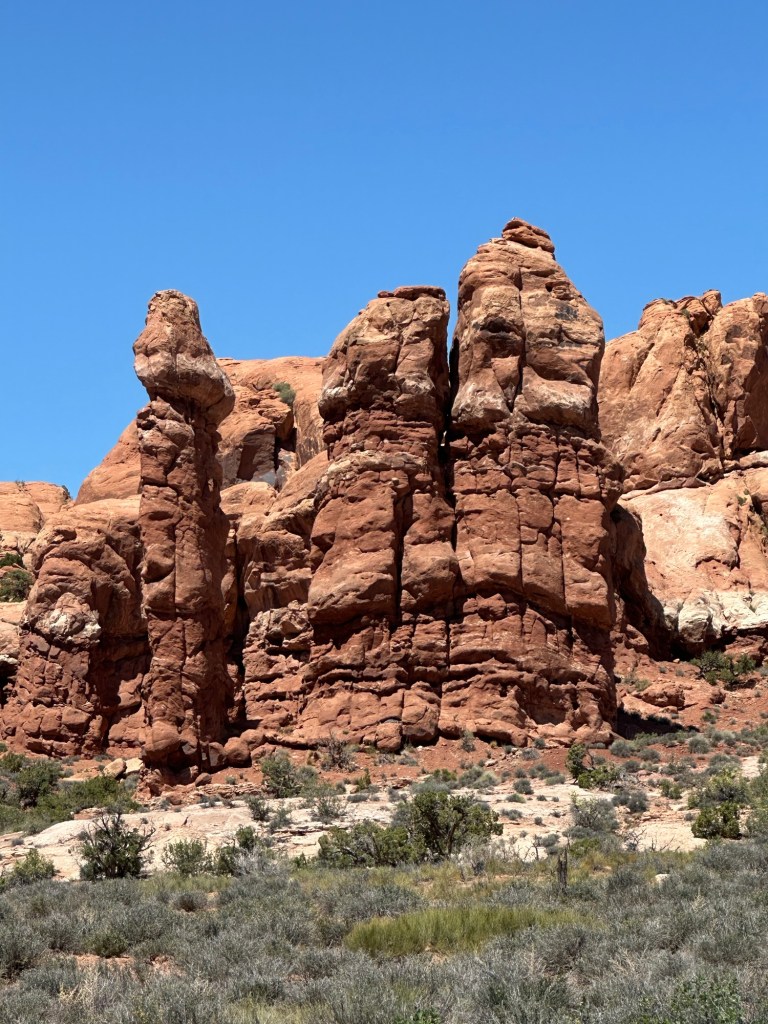 Arches National Park in Moab, Utah. Picture by Happy Vegan Campers.