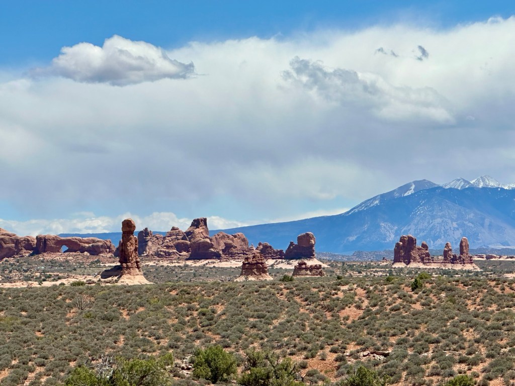 Arches National Park in Moab, Utah. Picture by Happy Vegan Campers.