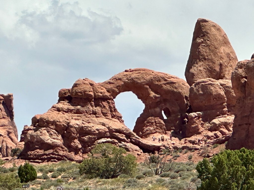 Arches National Park in Moab, Utah. Picture by Happy Vegan Campers.