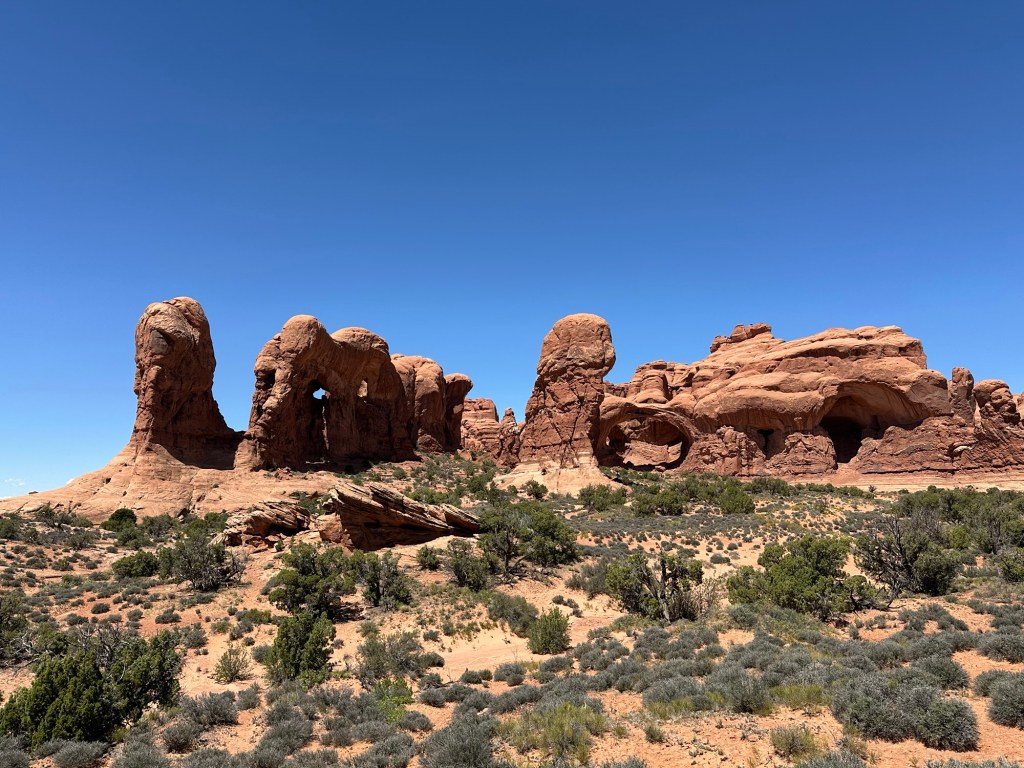 Arches National Park in Moab, Utah. Picture by Happy Vegan Campers.