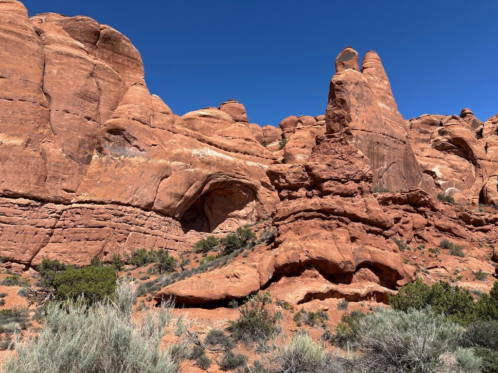 Arches National Park in Moab, Utah. Picture by Happy Vegan Campers.