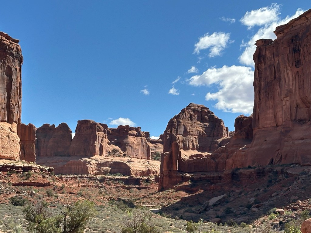 Arches National Park in Moab, Utah. Picture by Happy Vegan Campers.