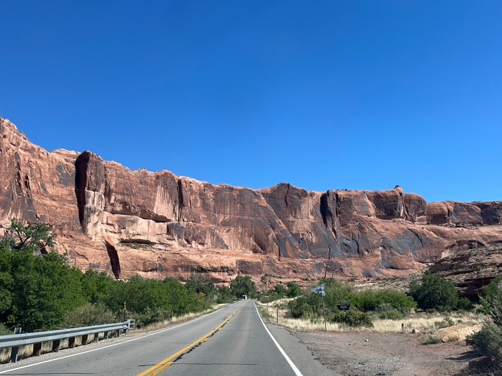 Colorado Riverway Recreation Area in Moab, Utah. Picture by Happy Vegan Campers.