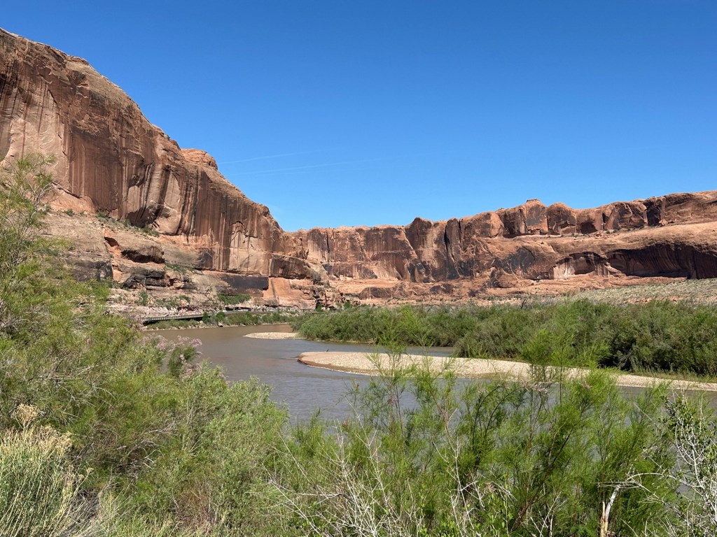 Colorado Riverway Recreation Area in Moab, Utah. Picture by Happy Vegan Campers.