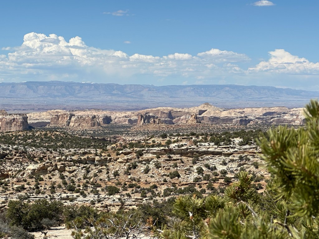 View during drive in Utah. Picture by Happy Vegan Campers.