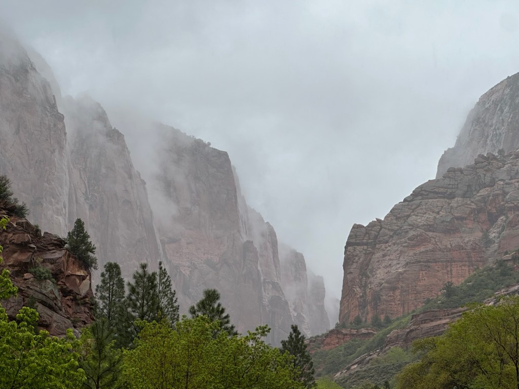 Zion National Park in New Harmony, Utah. Picture by Happy Vegan Campers.