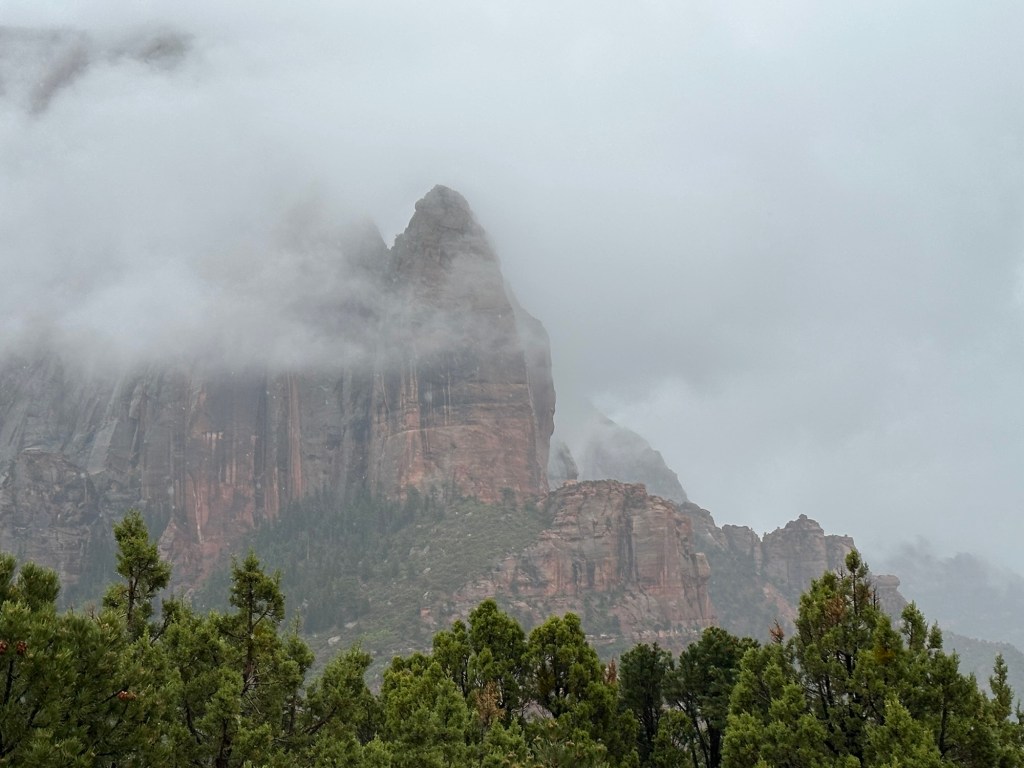Zion National Park in New Harmony, Utah. Picture by Happy Vegan Campers.