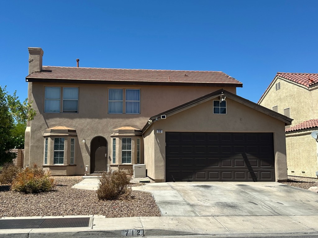 Real life Simpson's House in Las Vegan, Nevada. Picture by Happy Vegan Campers.