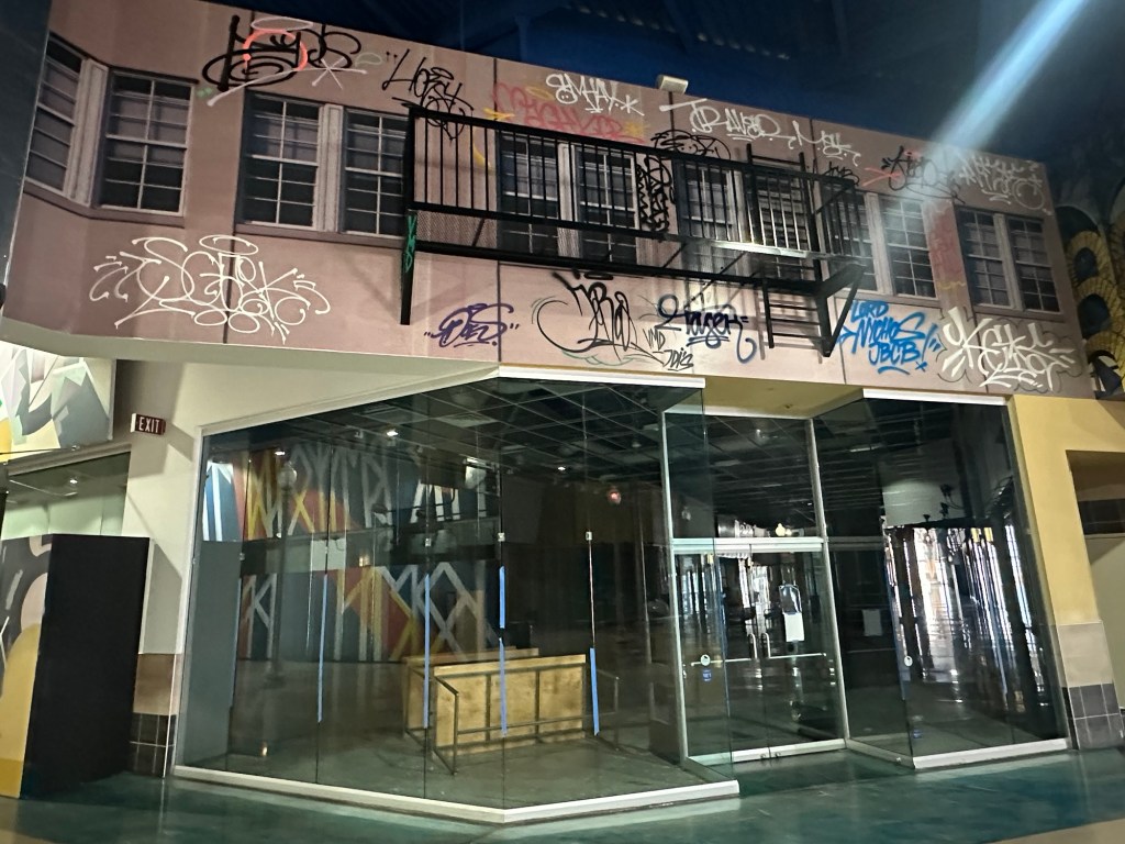 Primm Mall in Primm, Nevada. Picture by Happy Vegan Campers.