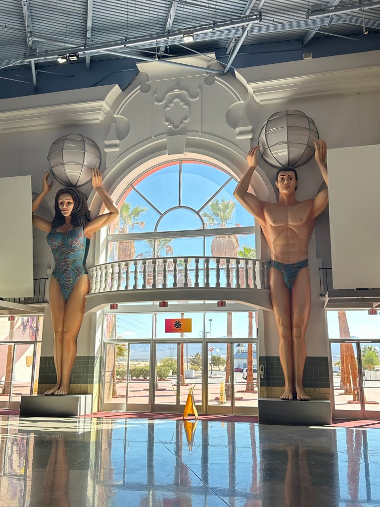 Primm Mall in Primm, Nevada. Picture by Happy Vegan Campers.