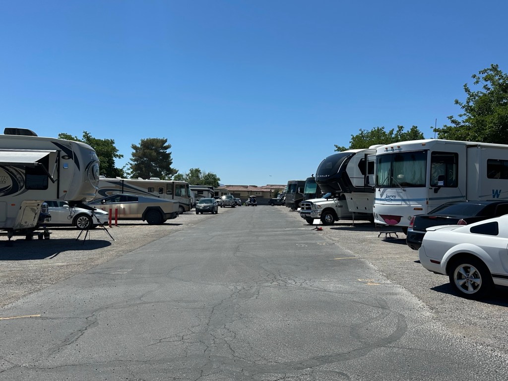 Thousand Trails Las Vegas in Las Vegas, Nevada. Picture by Happy Vegan Campers.