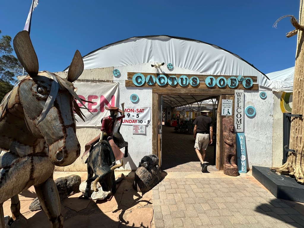 Cactus Joe's Blue Diamond Nursery in Las Vegas, Nevada. Picture by Happy Vegan Campers.