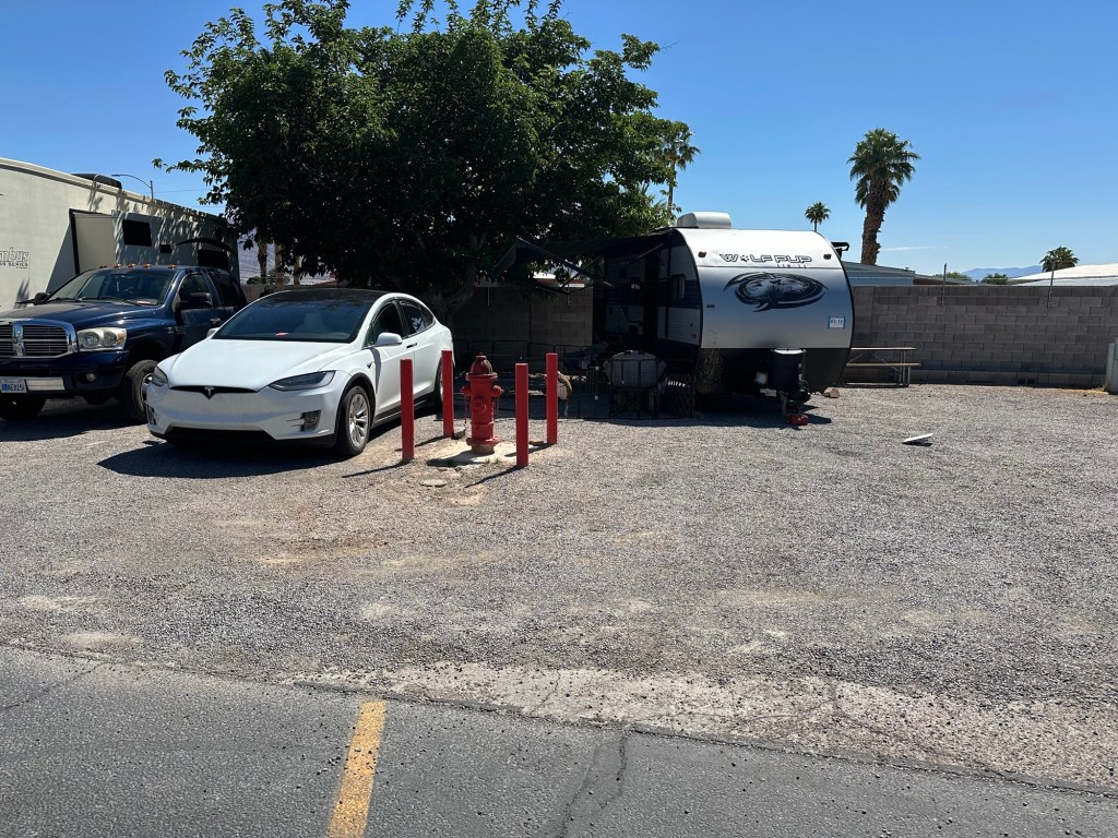 Thousand Trails Las Vegas in Las Vegas, Nevada. Picture by Happy Vegan Campers.