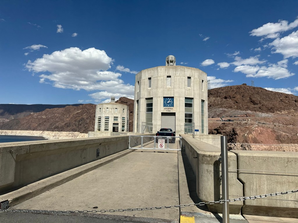 Hoover Dam in Boulder City, Nevada. Picture by Happy Vegan Campers.