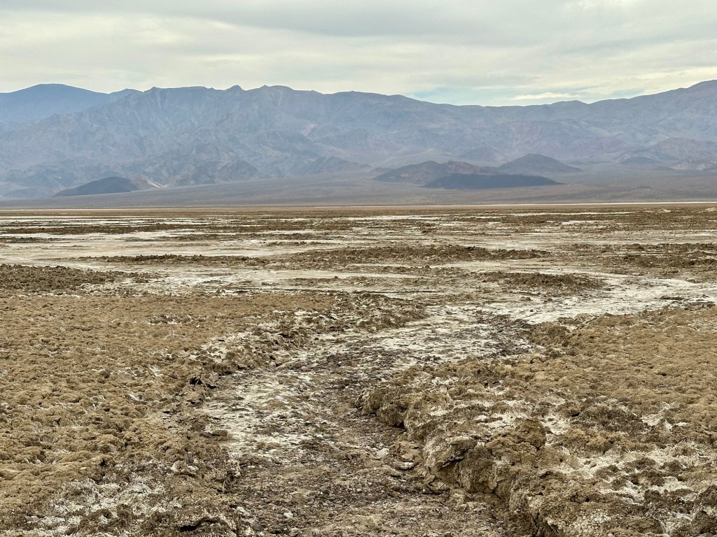 Harmony Borax Works in Death Valley National Park, California. Picture by Happy Vegan Campers.