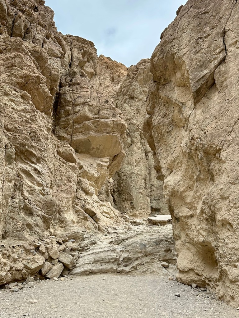 Golden Canyon Trail in Death Valley National Park, California. Picture by Happy Vegan Campers.