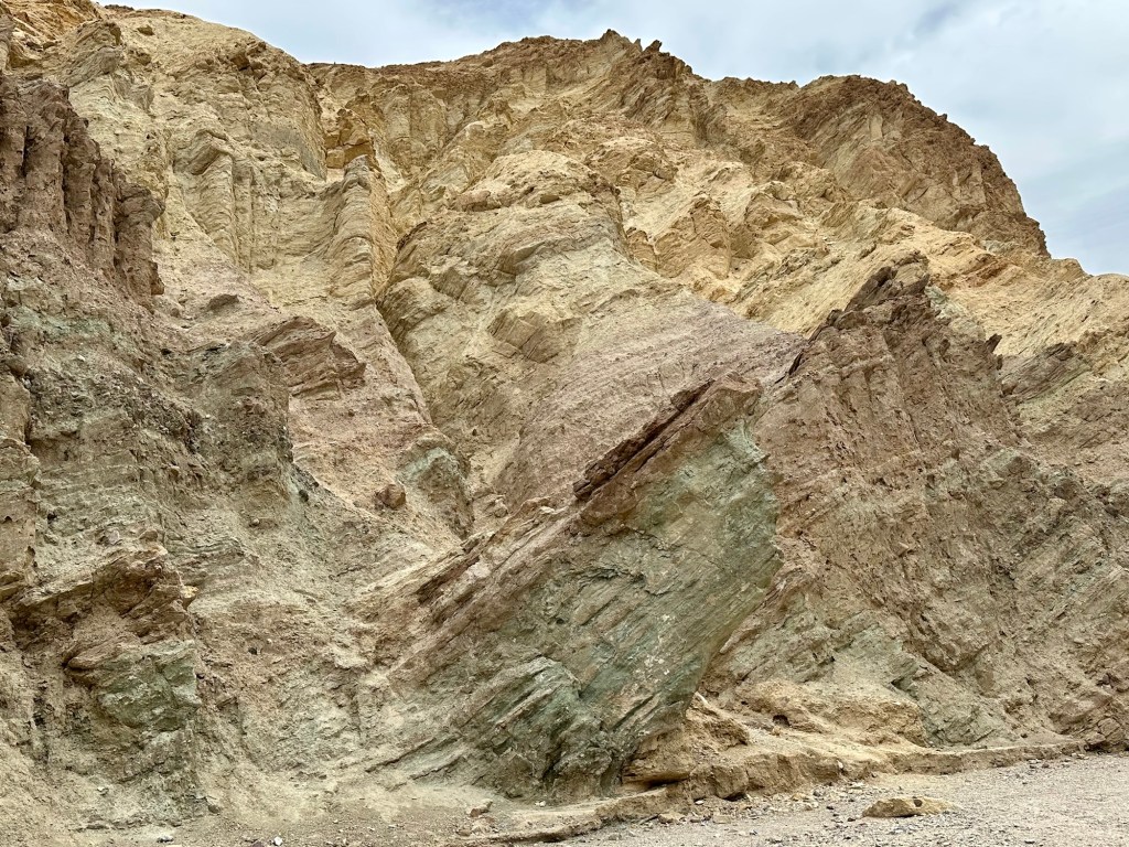 Golden Canyon Trail in Death Valley National Park, California. Picture by Happy Vegan Campers.