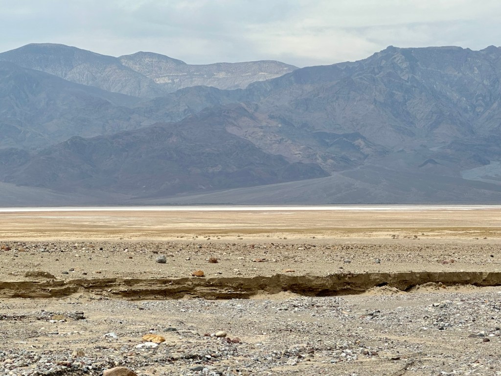 Road to Badwater in Death Valley National Park, California. Picture by Happy Vegan Campers.
