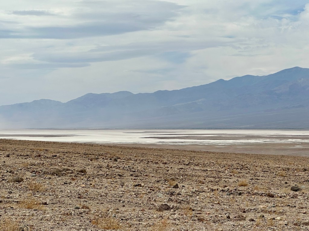 Road to Badwater in Death Valley National Park, California. Picture by Happy Vegan Campers.