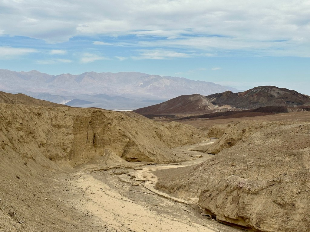 Artist's Palette at Death Valley National Park. Picture by Happy Vegan Campers.