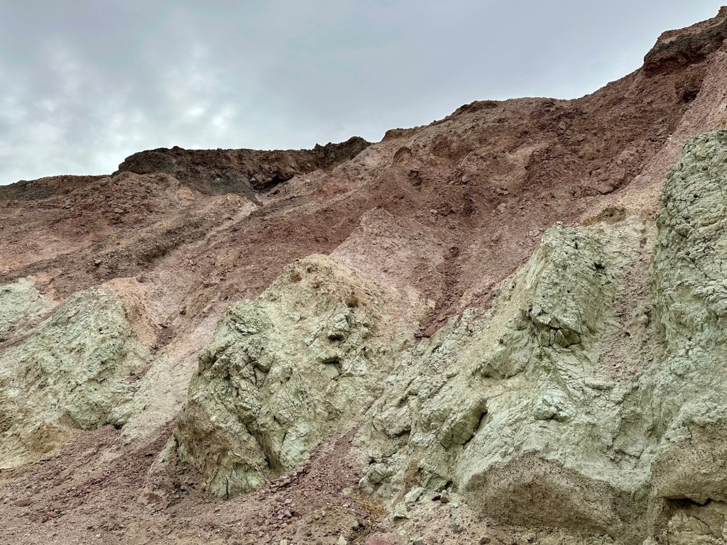 Artist's Palette at Death Valley National Park. Picture by Happy Vegan Campers.