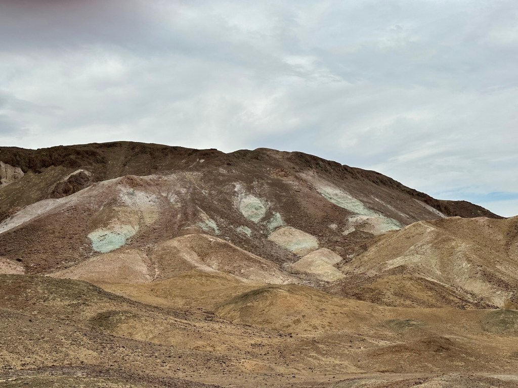 Artist's Palette at Death Valley National Park. Picture by Happy Vegan Campers.