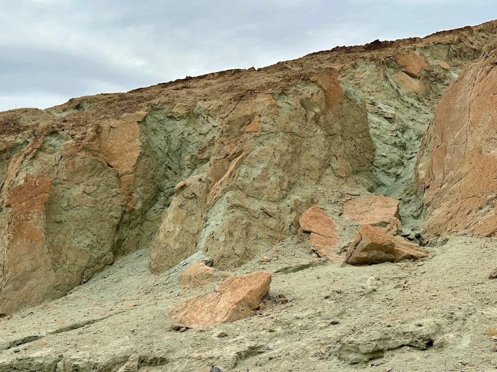 Artist's Palette at Death Valley National Park. Picture by Happy Vegan Campers.