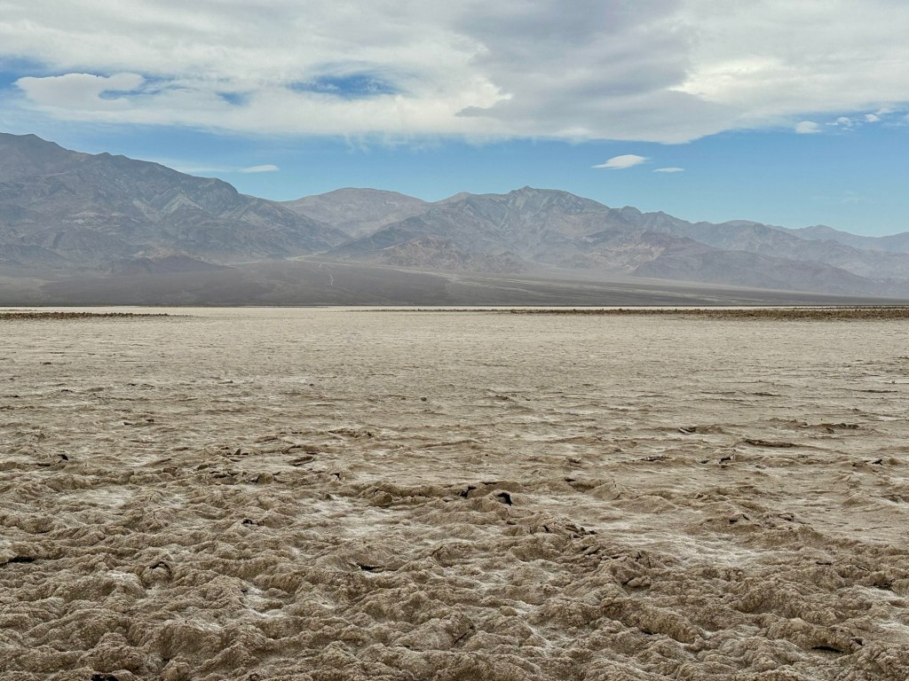 Devil's Golf Course at Death Valley National Park, California. Picture by Happy Vegan Campers.