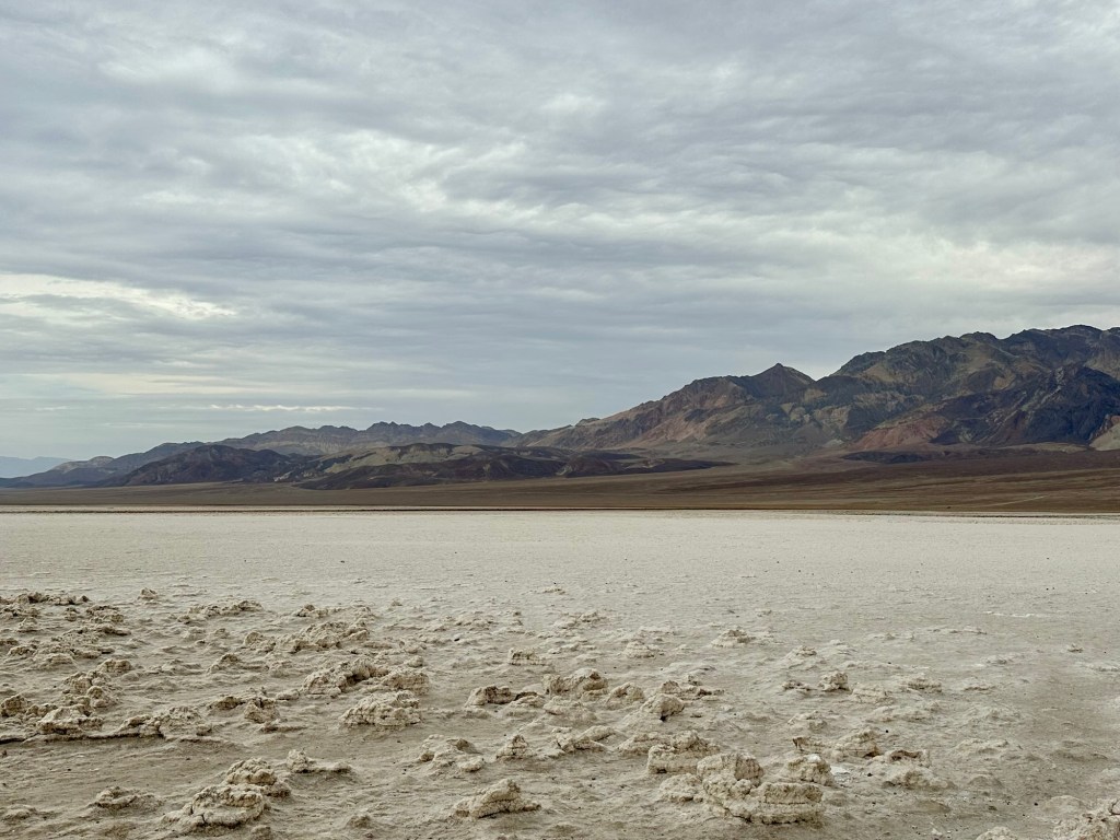 Devil's Golf Course at Death Valley National Park, California. Picture by Happy Vegan Campers.