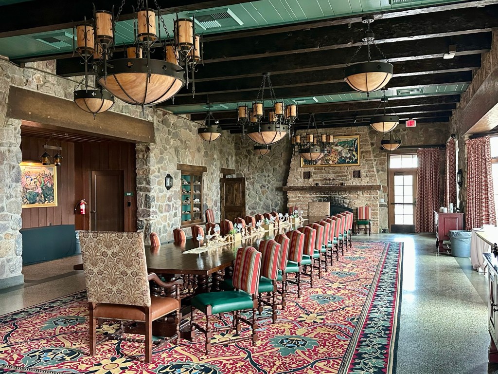 Reception Room at The Inn at Death Valley, California. Picture by Happy Vegan Campers.
