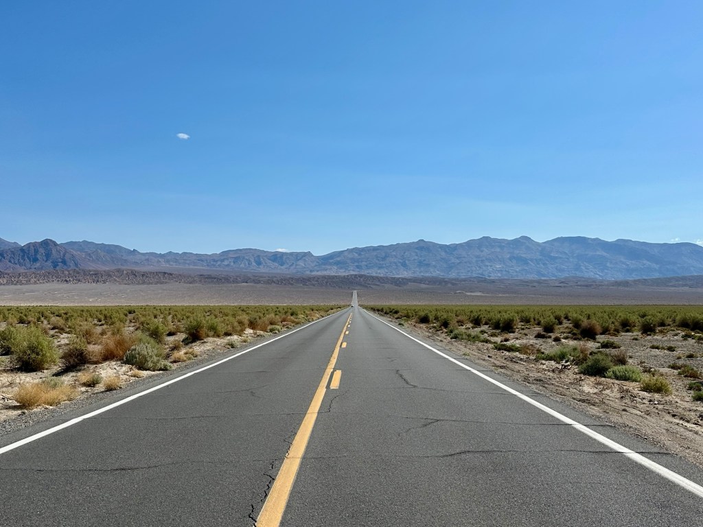 Devil's Cornfield in Death Valley National Park, California. Picture by Happy Vegan Campers.